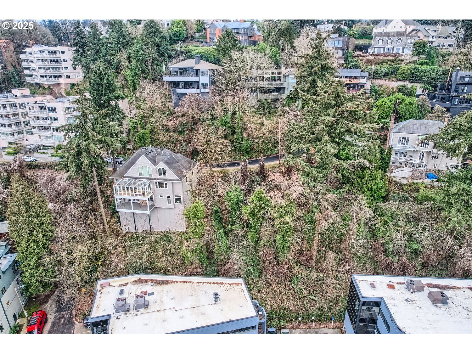 2107 Southwest Market St Drive Portland, OR 97201 - Photo 4 of 13 a view of a back yard