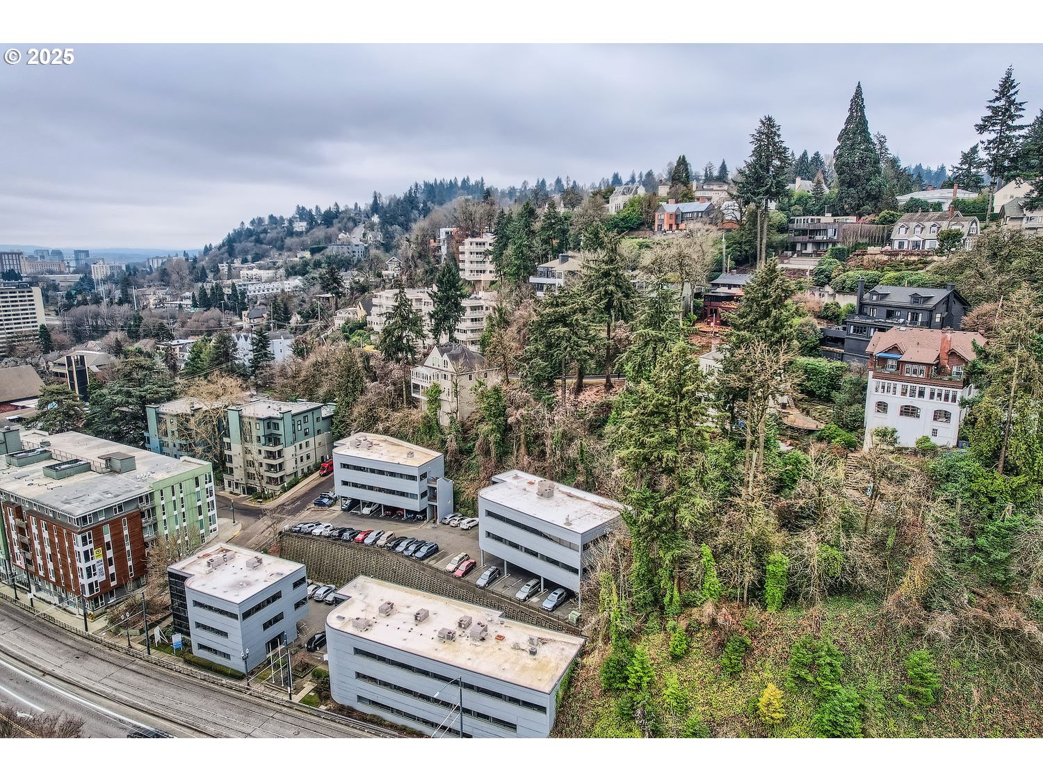 2107 Southwest Market St Drive Portland, OR 97201 - Photo 8 of 13 an aerial view of multiple house