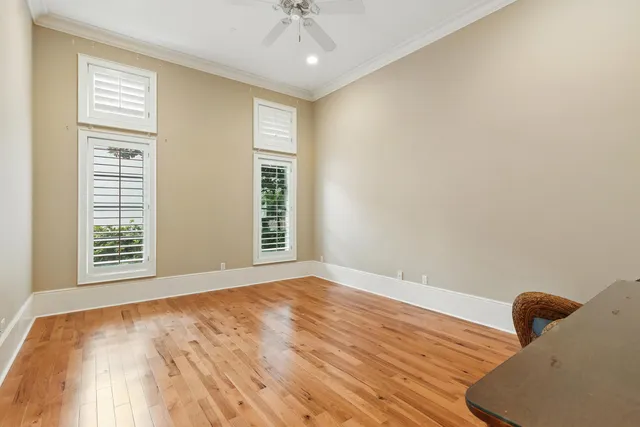 an aerial view of a house with yard swimming pool and outdoor seating