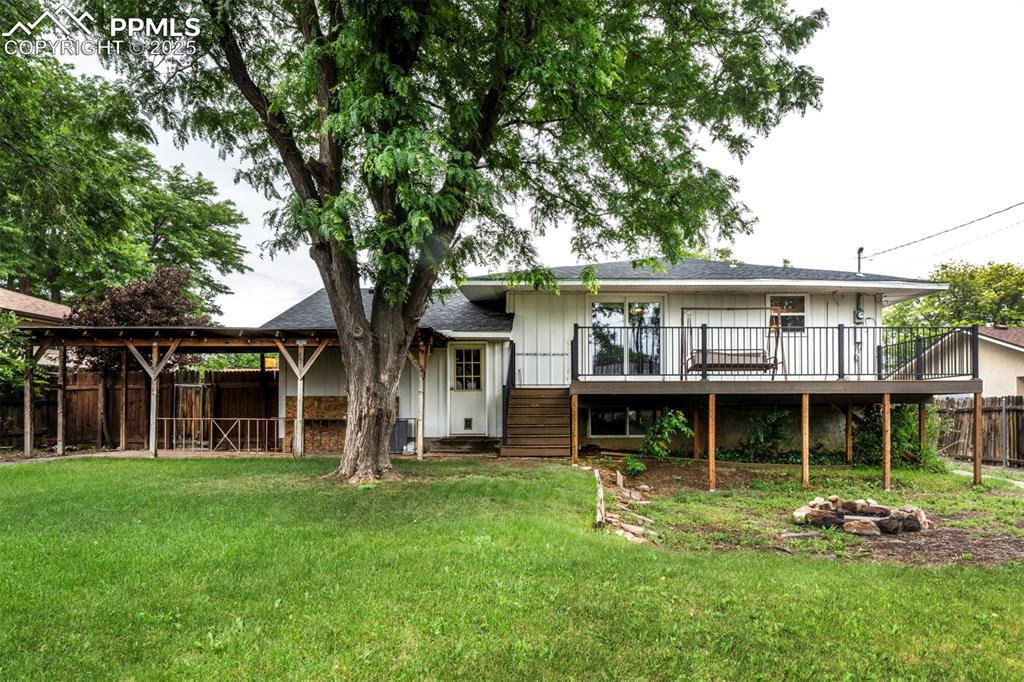 61 Louis Nelson Road Pueblo, CO 81001 - Photo 46 of 50 a front view of house with yard
