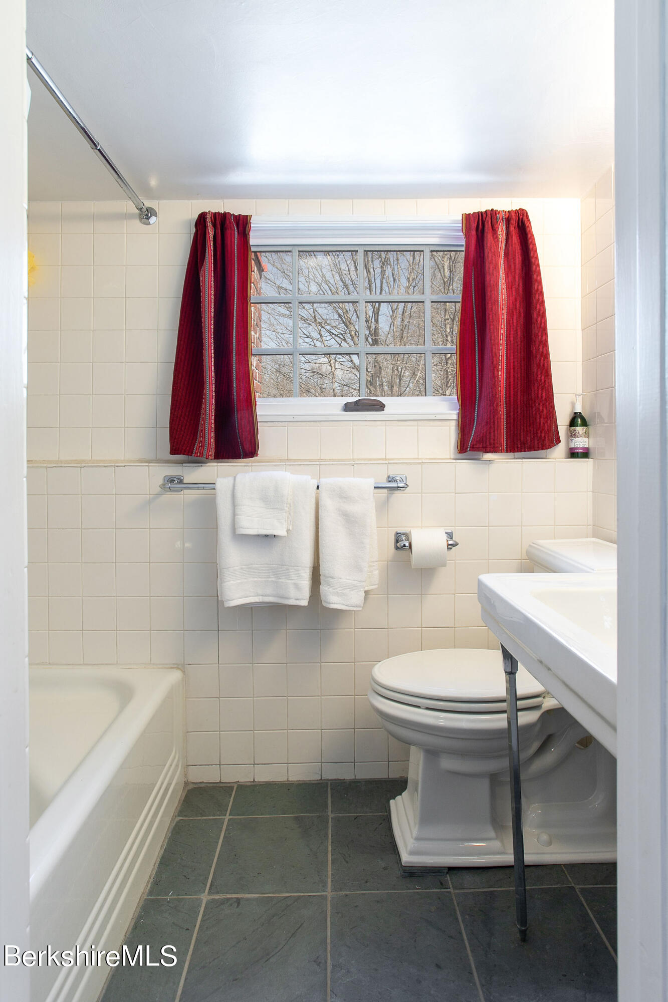 960 South Undermountain Road Sheffield, MA 01257 - Photo 19 of 31 a bathroom with a bathtub and a shower