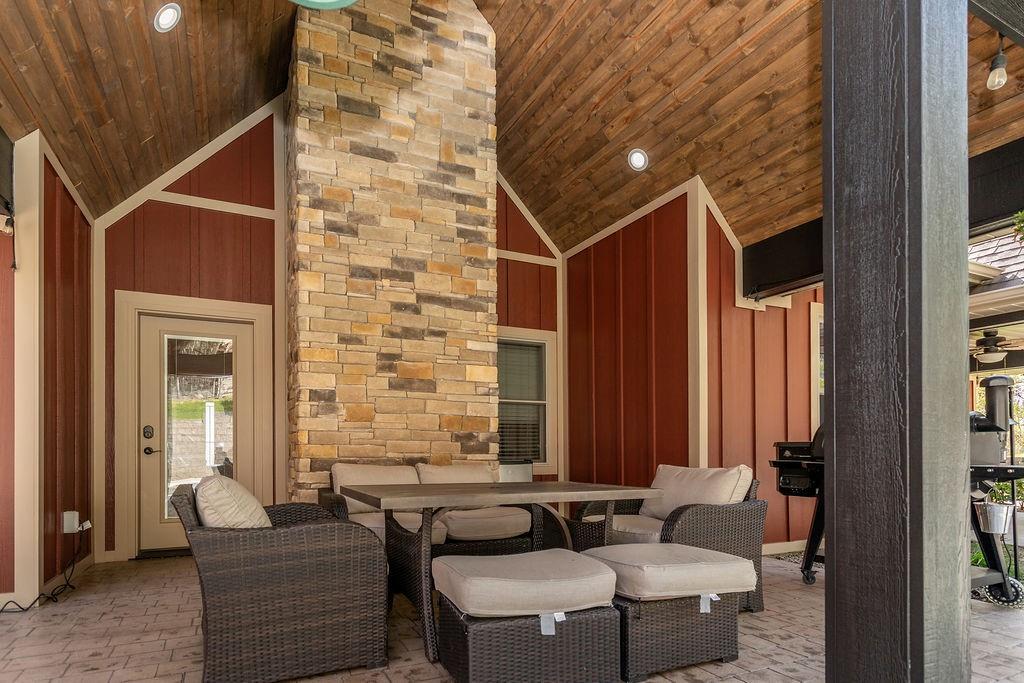 159 Reservoir Hill Road Uniontown, PA 15401 - Photo 40 of 50 a outdoor living space with furniture and a window