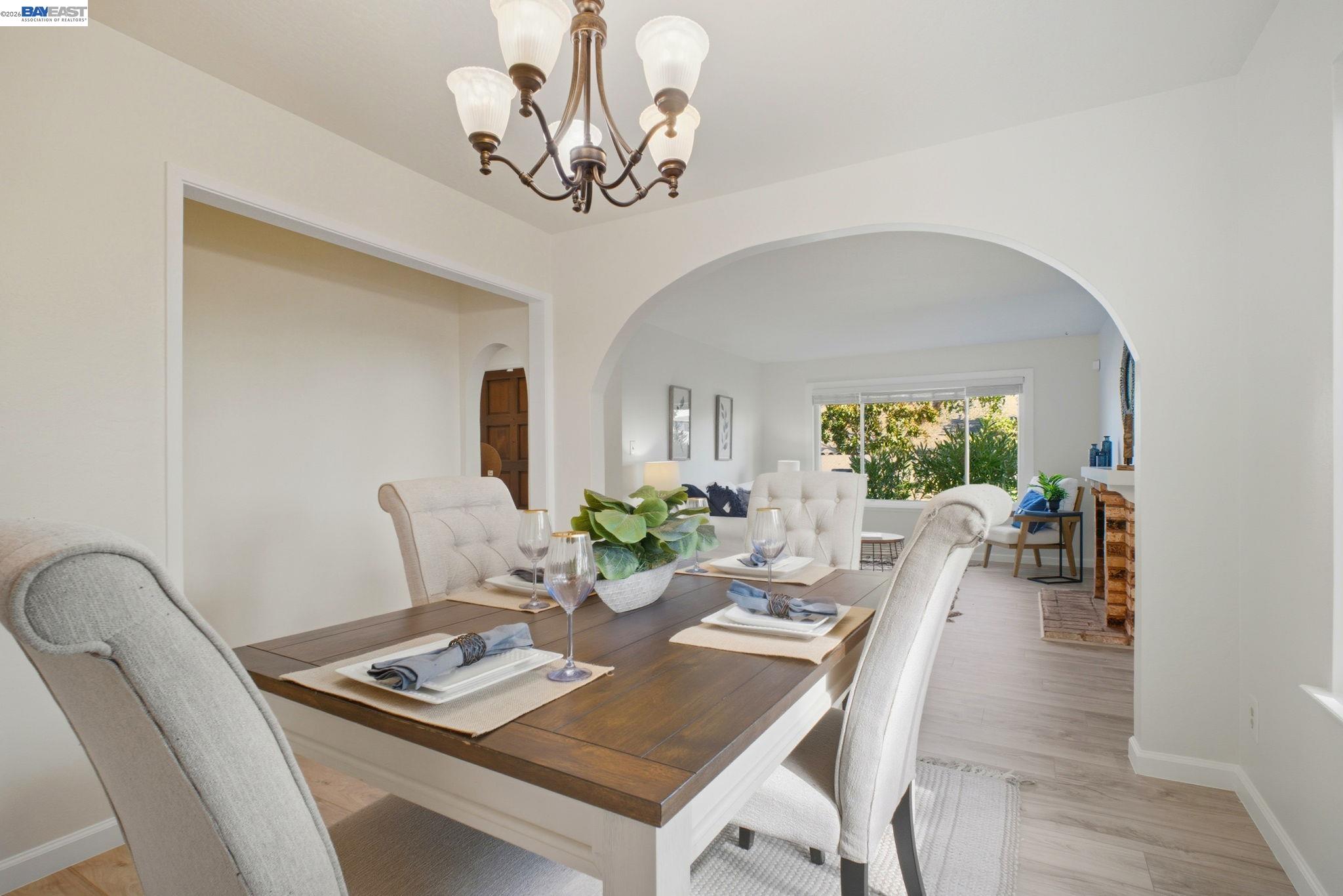 4987 Winchester Place Newark, CA 94560 - Photo 8 of 25 a view of a dining room with furniture window and outside view