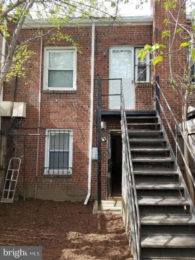 1232 Simms Place Northeast Washington, DC 20002 - Photo 7 of 10 Exterior (Rear)