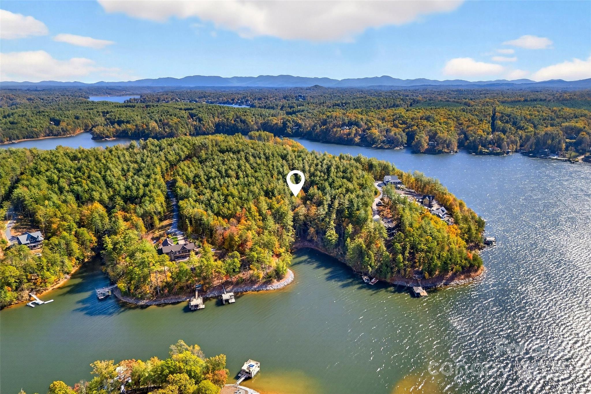 0 West Point Drive Nebo, NC 28761 - Photo 21 of 34 a view of lake with mountain