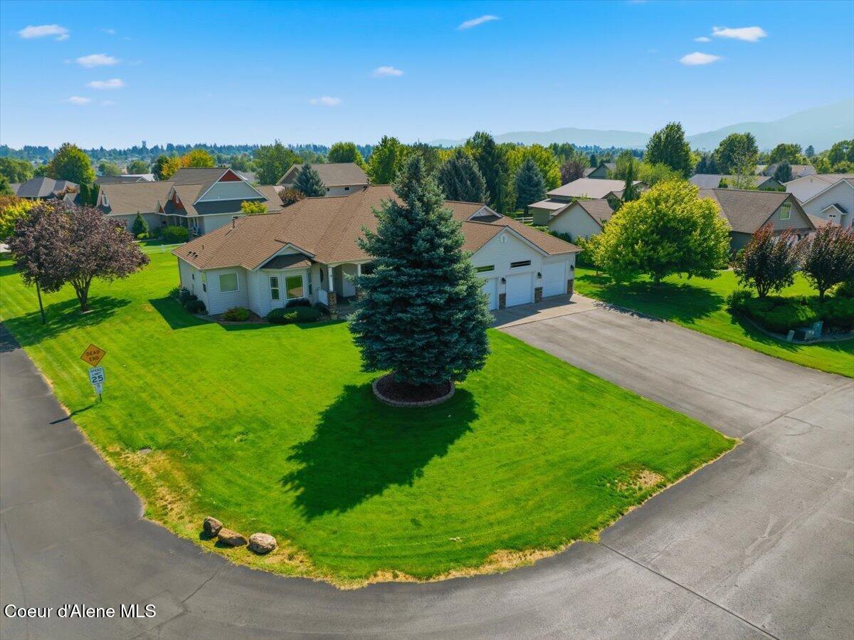 2924 North Distant Star Road Post Falls, ID 83854 - Photo 8 of 64 08-Aerial front of home