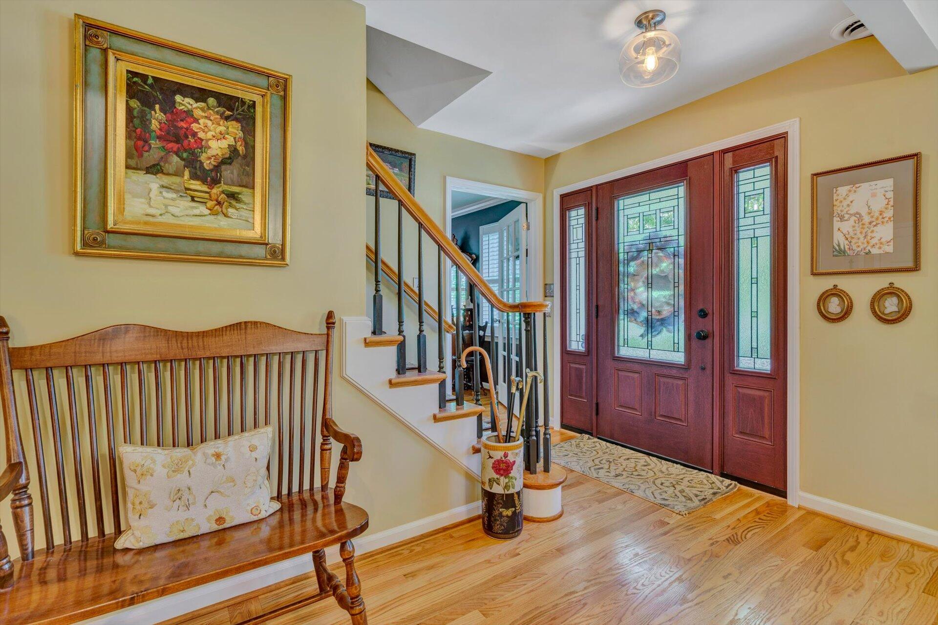 5057 Falcon Ridge Road Roanoke, VA 24018 - Photo 10 of 43 a view of an entryway with wooden floor