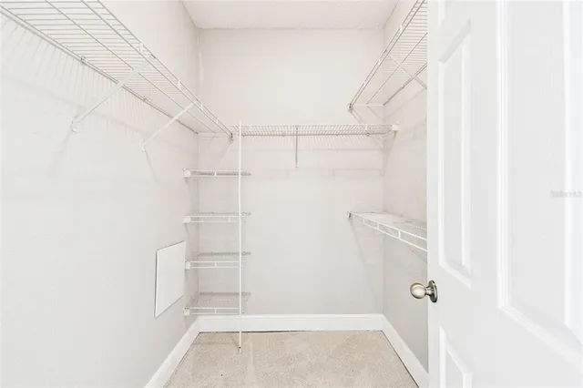a view of walk in closet
