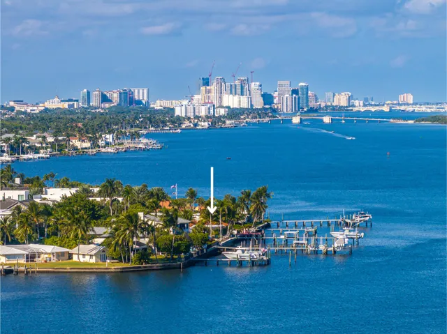 a view of a city with tall buildings
