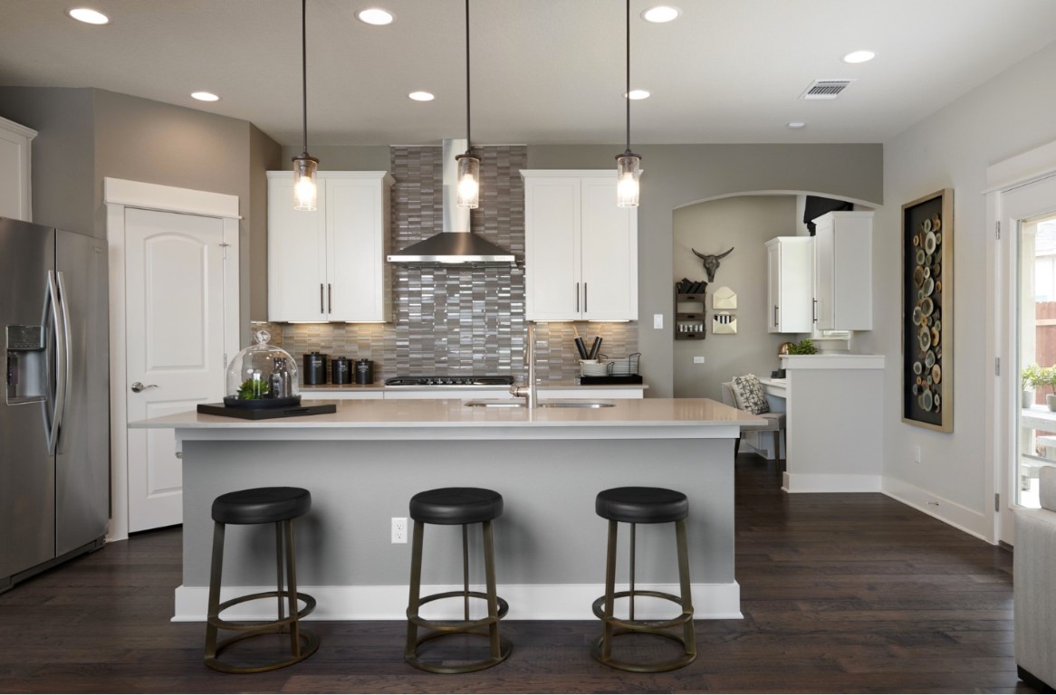 112 Leon Loop Liberty Hill, TX 78642 - Photo 3 of 12 Note the Recessed Lighting