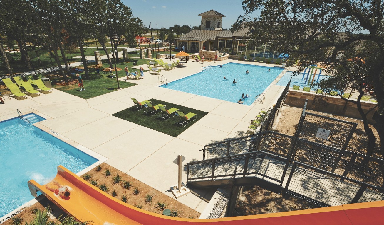 112 Leon Loop Liberty Hill, TX 78642 - Photo 7 of 12 Resort-like swimming pools