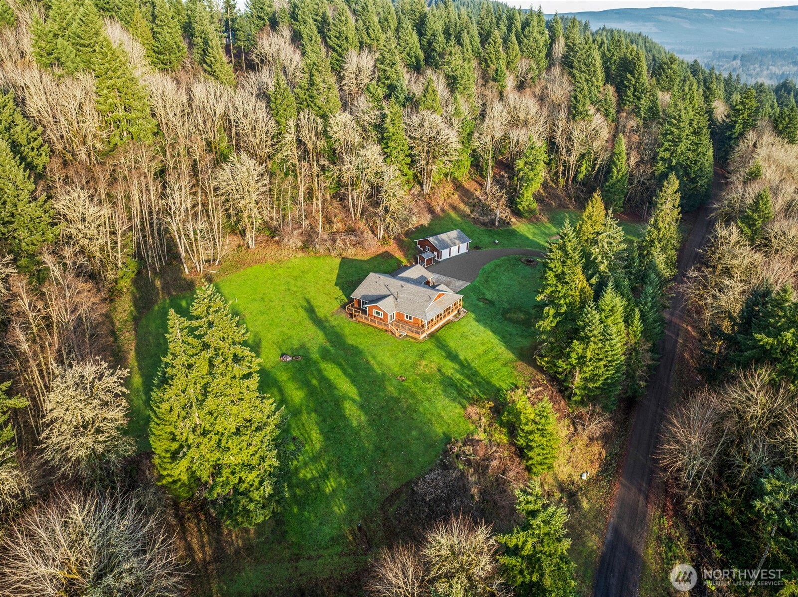303 Shadow Mountain Road Silverlake, WA 98645 - Photo 27 of 39 a lush green forest with lots of trees