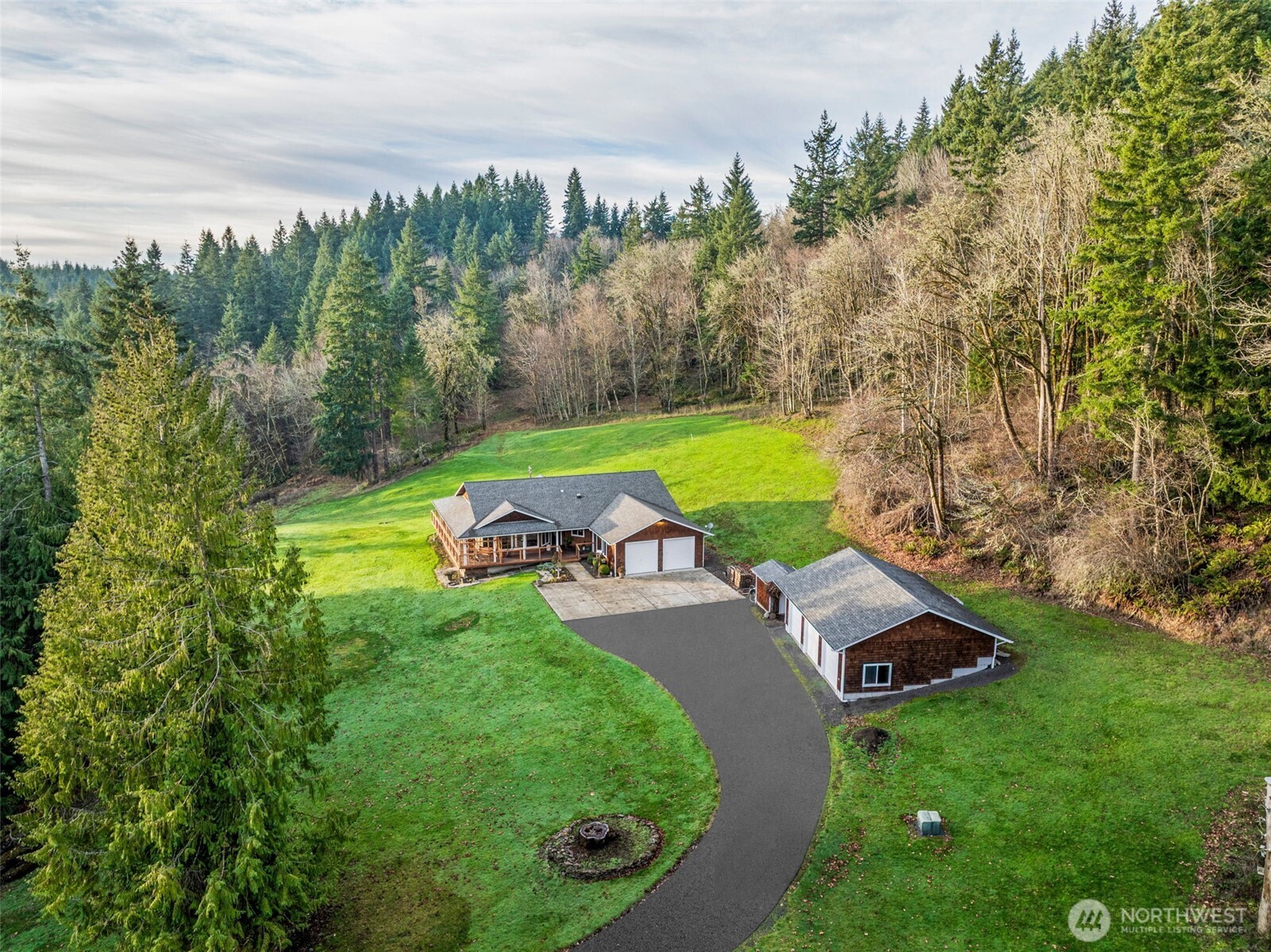 303 Shadow Mountain Road Silverlake, WA 98645 - Photo 29 of 39 a view of a park with large trees