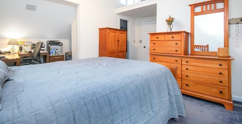 130 Warren Road Brimfield, MA 01010 - Photo 15 of 29 a bedroom with a bed and closet