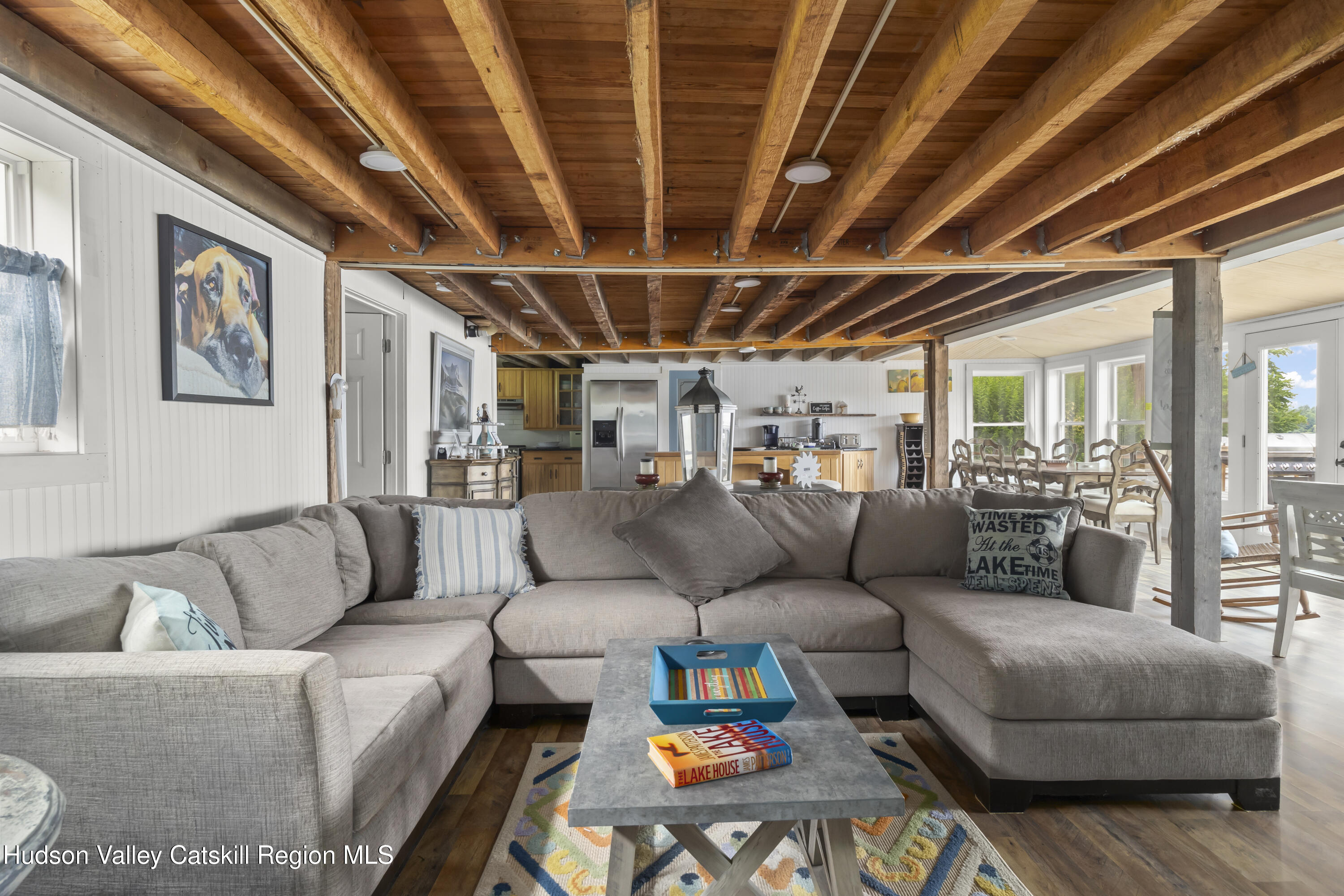 44 Southwest Colony Road Hillsdale, NY 12529 - Photo 22 of 40 a living room with furniture a ceiling fan and a rug