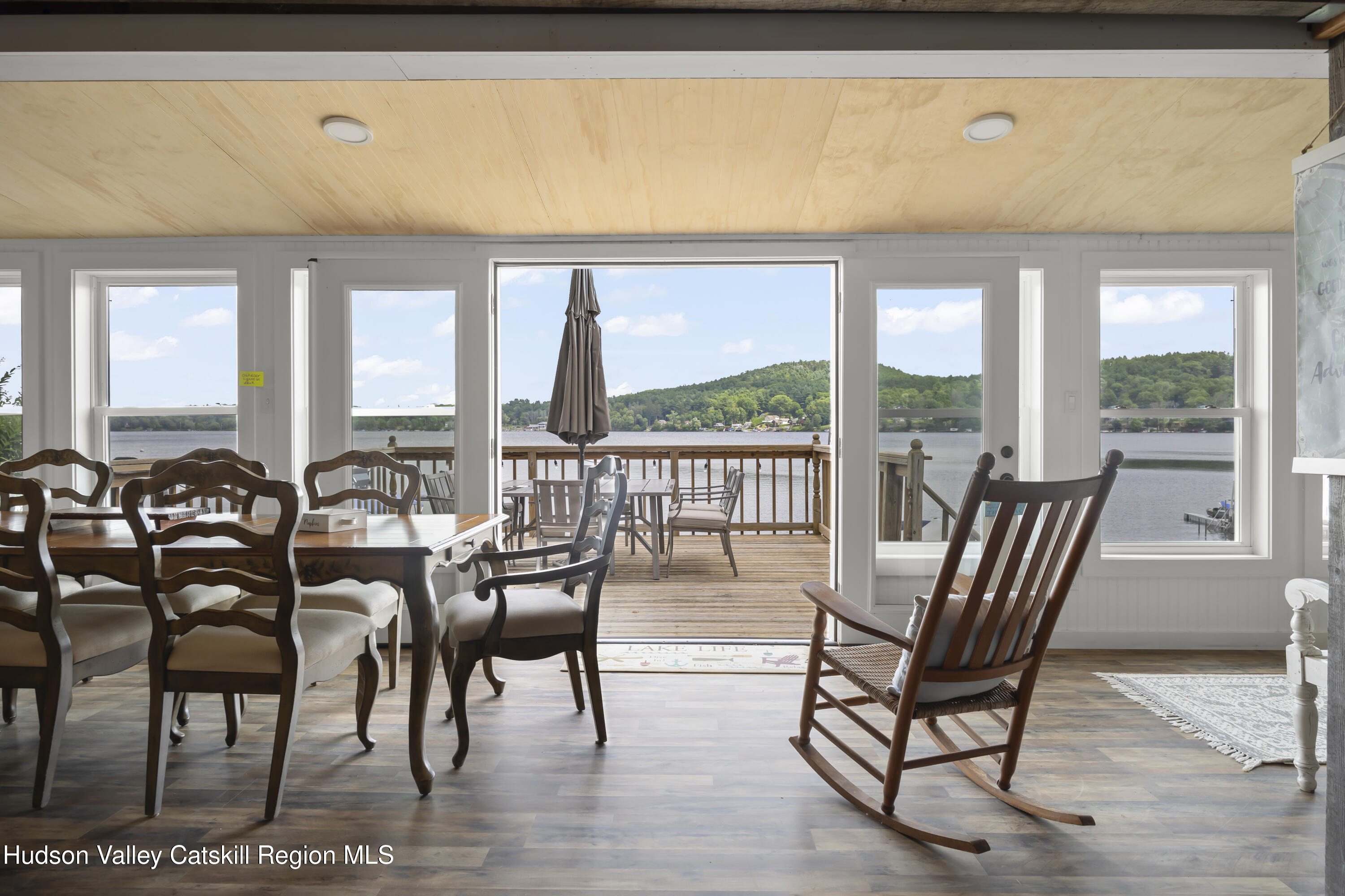 44 Southwest Colony Road Hillsdale, NY 12529 - Photo 23 of 40 a view of a dining room with furniture window and outside view