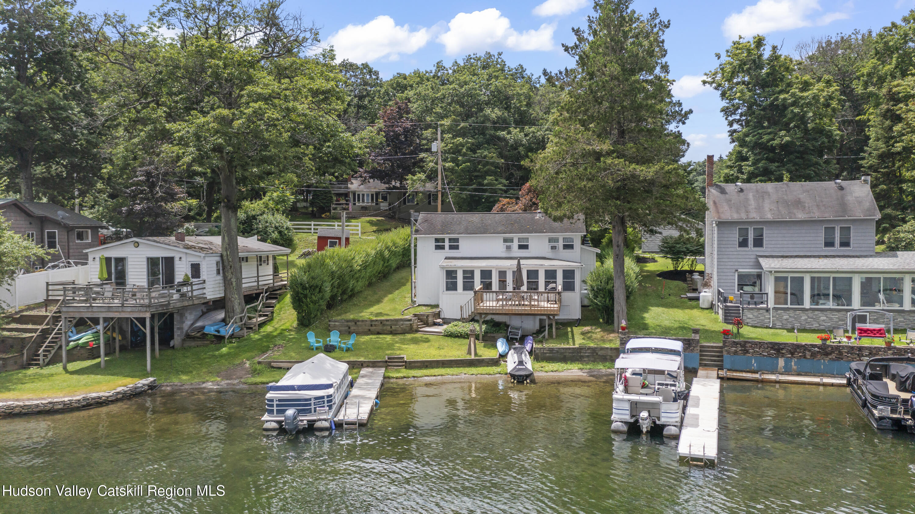 44 Southwest Colony Road Hillsdale, NY 12529 - Photo 3 of 40 an aerial view of a house with swimming pool and a yard