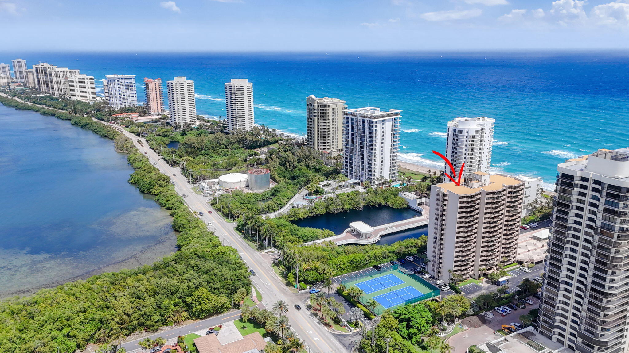 4200 North Ocean Drive, Unit 2803 Riviera Beach, FL 33404 - Photo 1 of 47 Aerial
