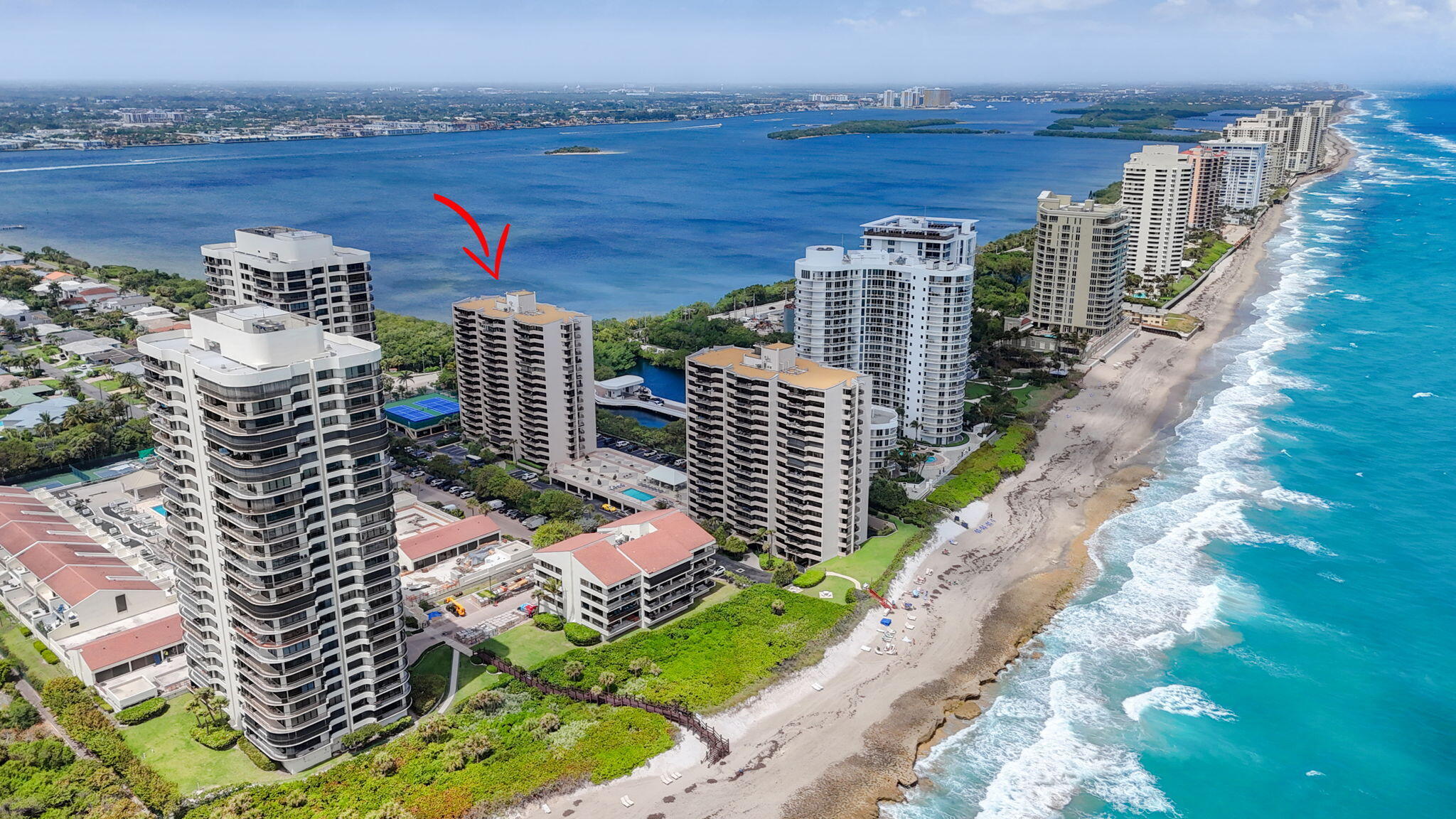 4200 North Ocean Drive, Unit 2803 Riviera Beach, FL 33404 - Photo 37 of 47 Aerial View