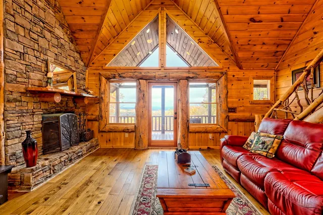 front view of a house with a small yard