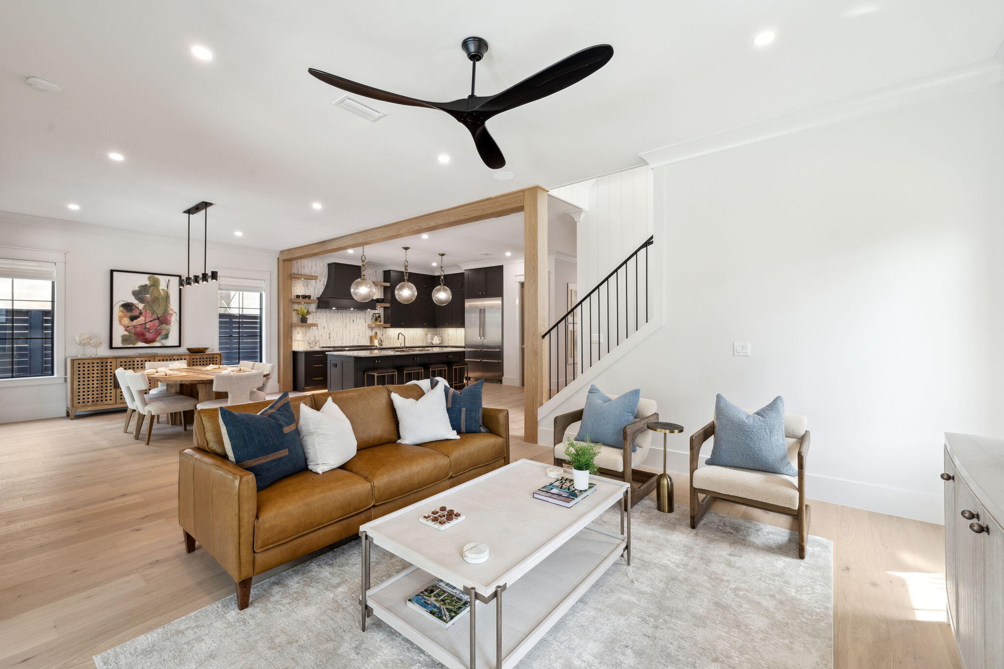 20 Loon Lake Drive Santa Rosa Beach, FL 32459 - Photo 20 of 54 a living room with furniture and kitchen view