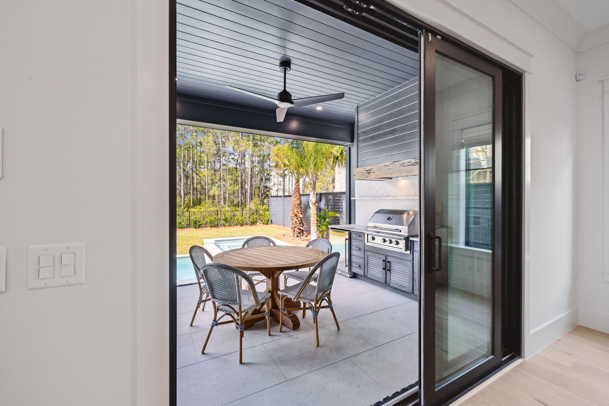 20 Loon Lake Drive Santa Rosa Beach, FL 32459 - Photo 21 of 54 a dining room with furniture and a window
