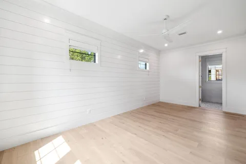 wooden floor in an empty room