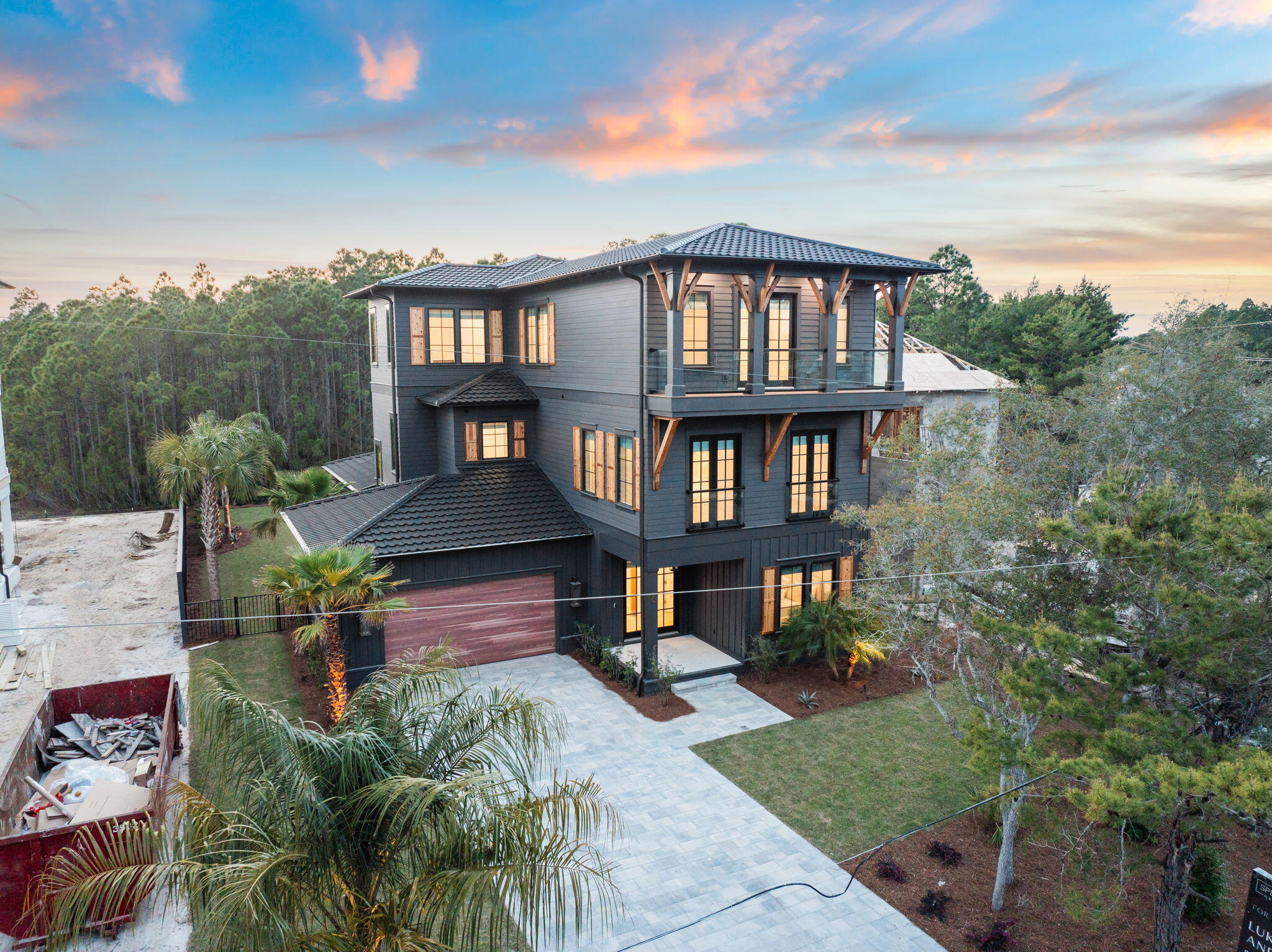 20 Loon Lake Drive Santa Rosa Beach, FL 32459 - Photo 52 of 54 a front view of a house with a yard