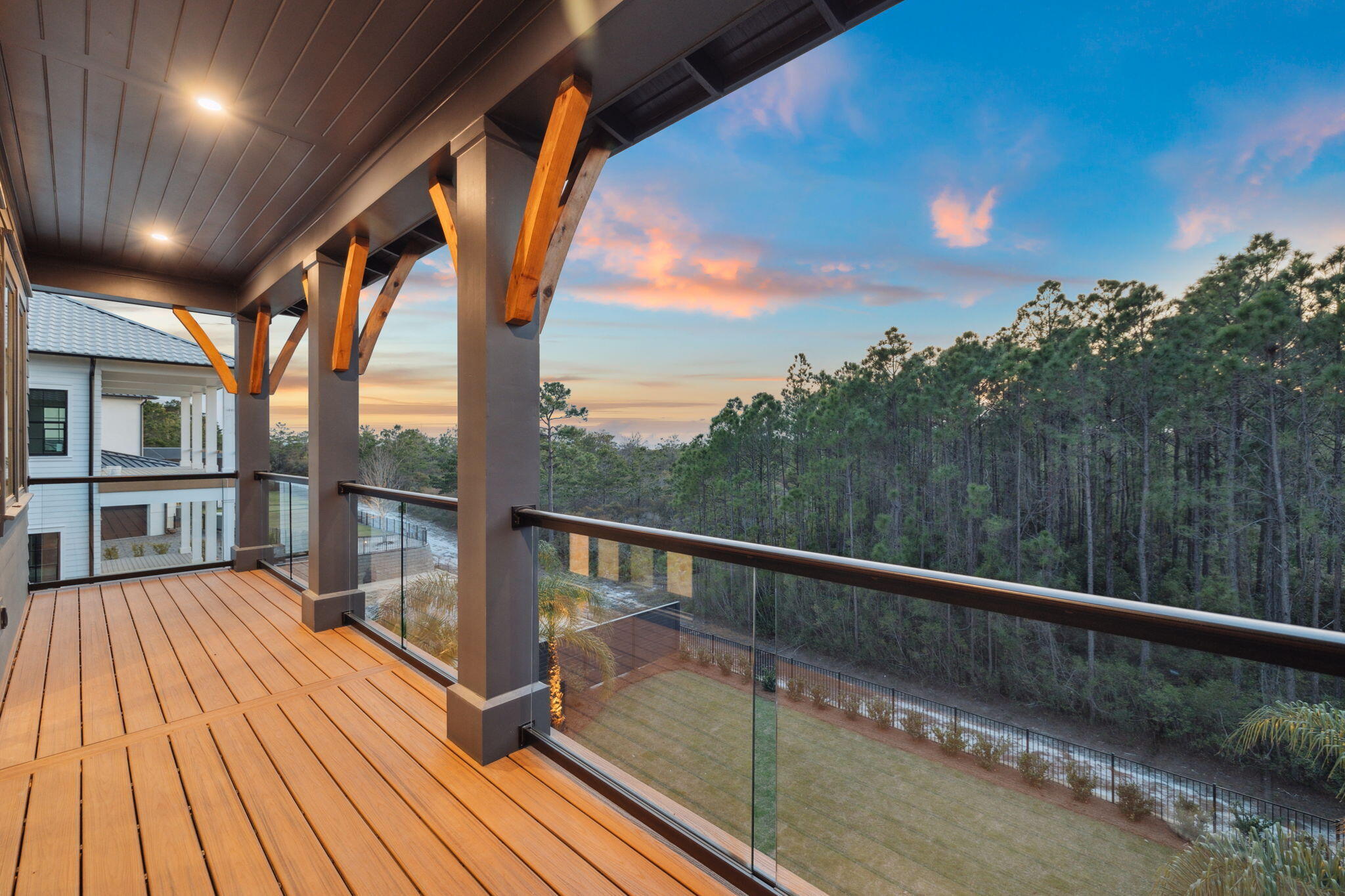 20 Loon Lake Drive Santa Rosa Beach, FL 32459 - Photo 10 of 54 a view of balcony with deck and wooden floor