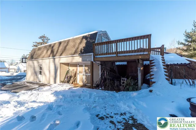 a view of a roof deck