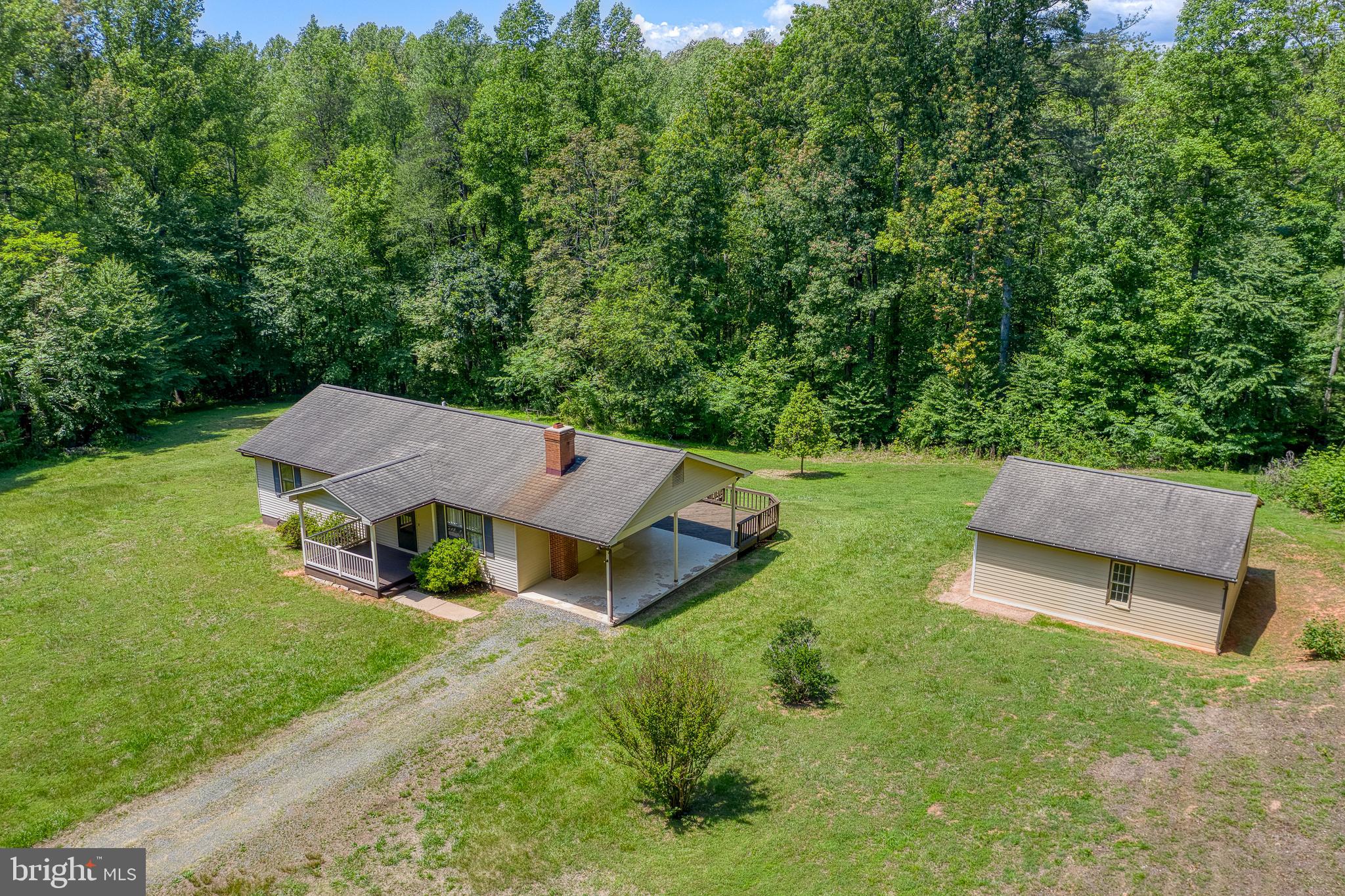 803 Weaver Hollow Road Banco, VA 22711 - Photo 42 of 67 an aerial view of a house
