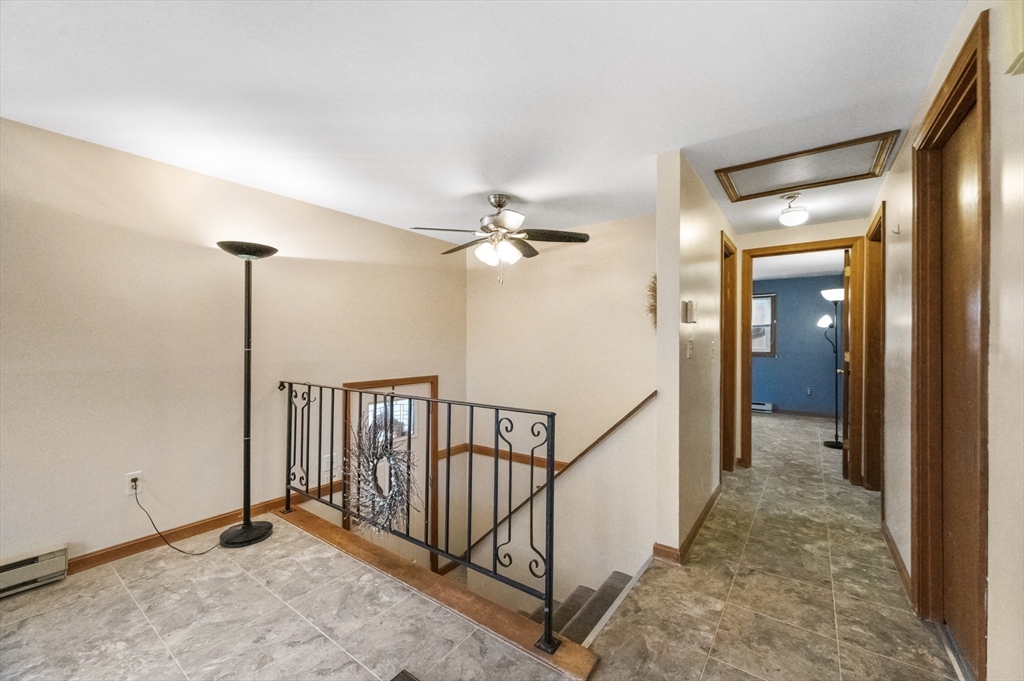 15 Cumberland Street Worcester, MA 01606 - Photo 8 of 35 a view of a hallway with closet
