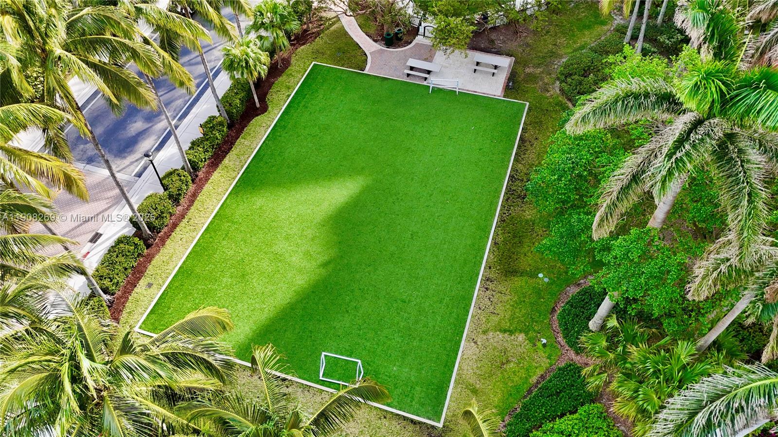 717 Crandon Boulevard, Unit 507 Key Biscayne, FL 33149 - Photo 21 of 27 an aerial view of a house