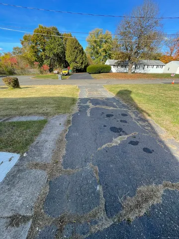 a view of an ocean and beach