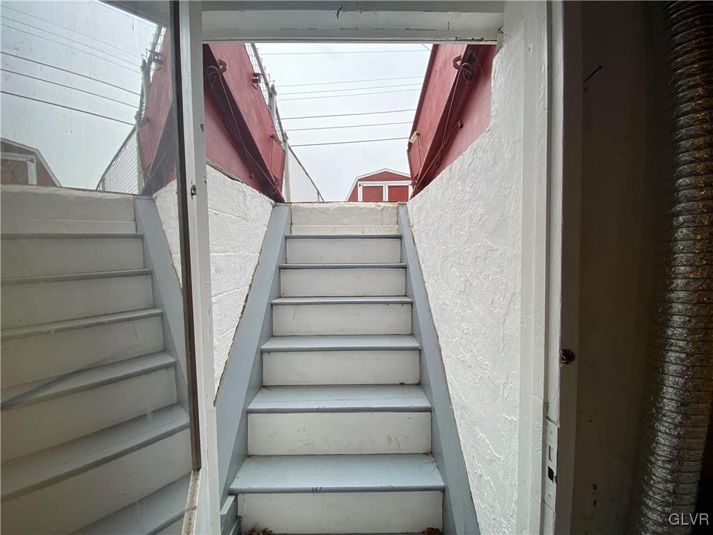 1516 Fairmount Street Bethlehem, PA 18017 - Photo 38 of 38 a view of staircase with wooden floor and white walls