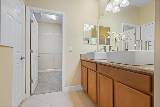 a view of a kitchen from the hallway