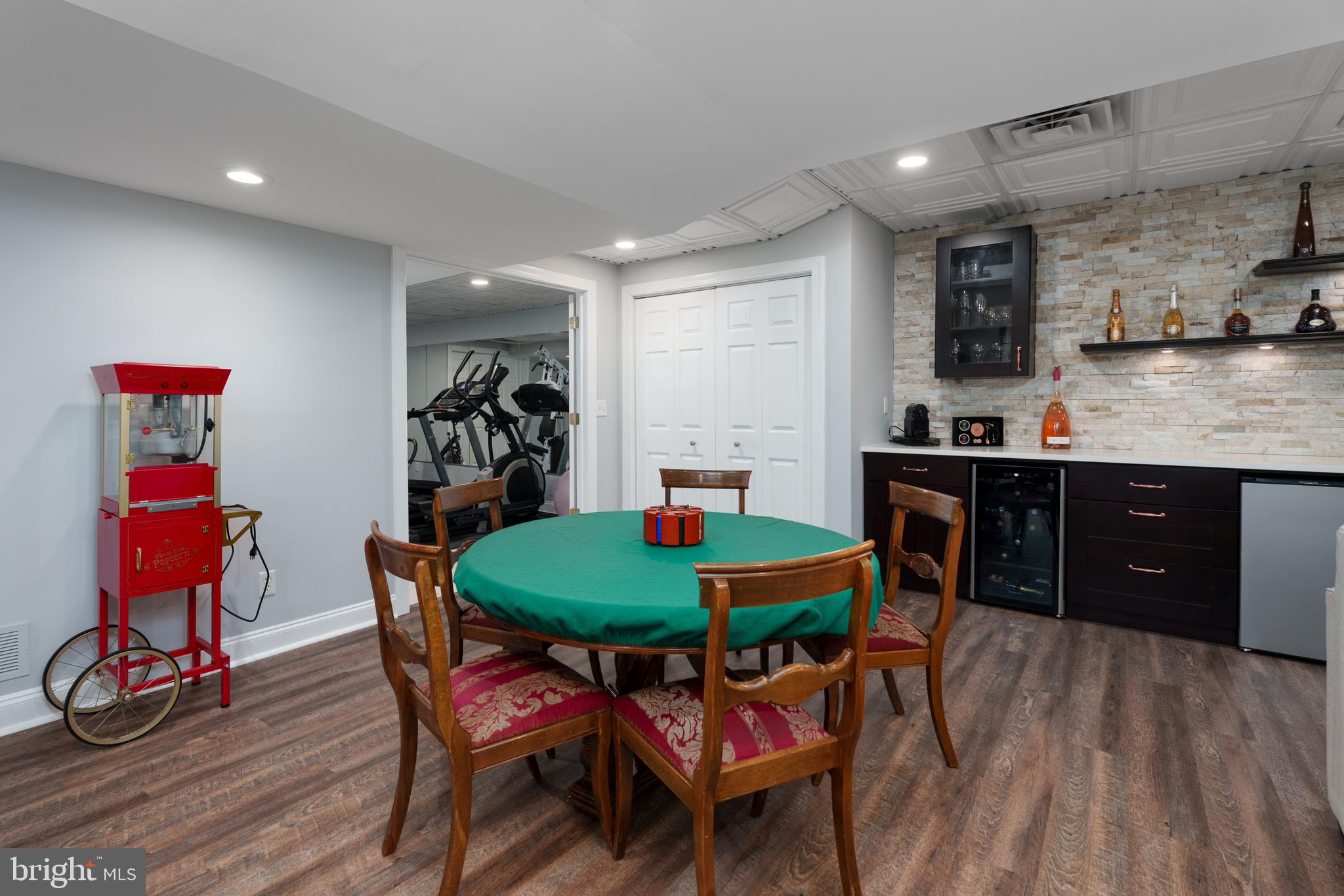 9 Deer Path Skillman, NJ 08558 - Photo 29 of 48 a view of a dining room with furniture and wooden floor