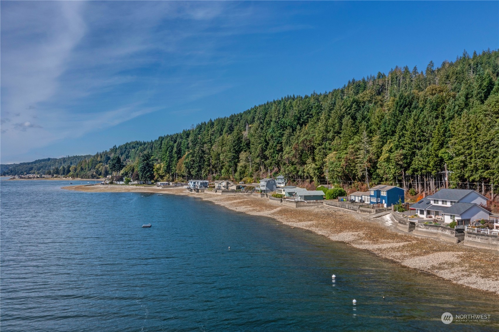 7381 Northeast North Shore Road Belfair, WA 98528 - Photo 33 of 38 a view of a lake view