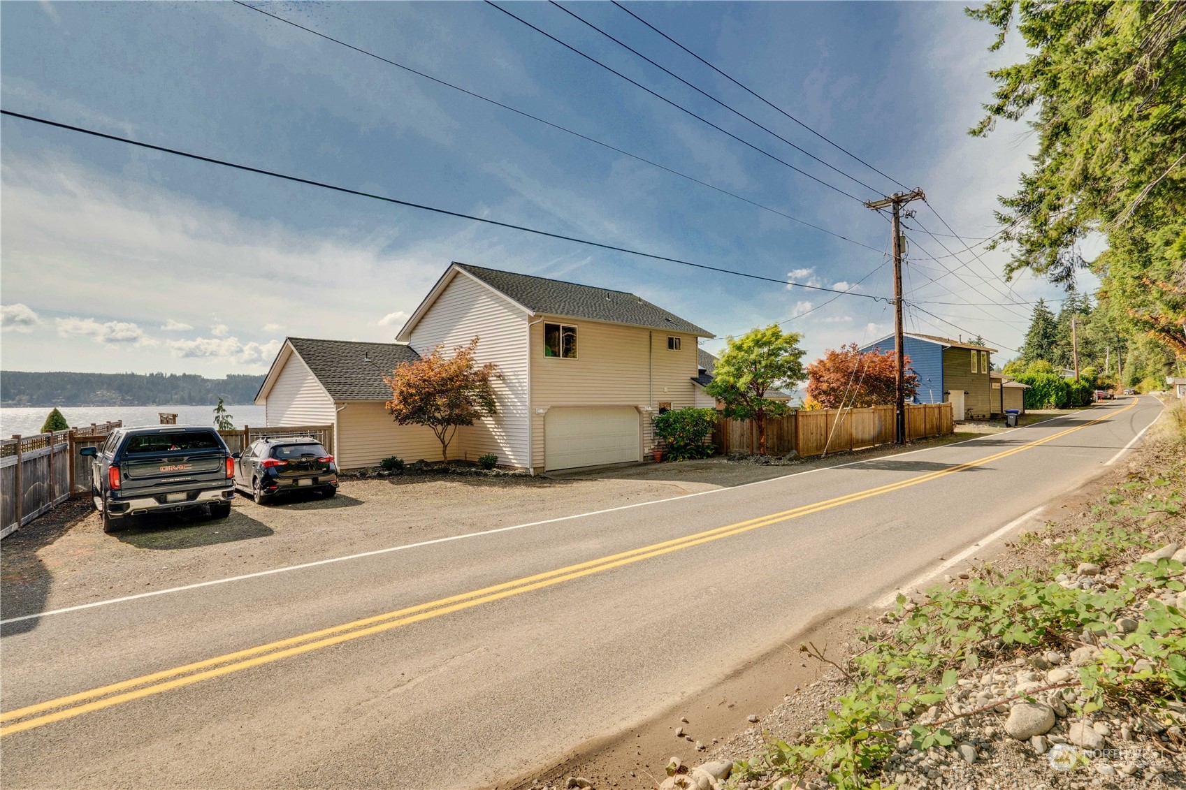7381 Northeast North Shore Road Belfair, WA 98528 - Photo 38 of 38 a view of street with parked cars