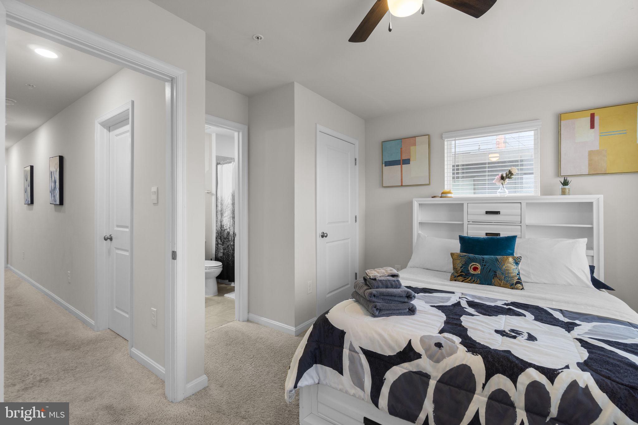 417 Union Street Frederick, MD 21701 - Photo 23 of 35 Cozy bedroom with modern charm.
