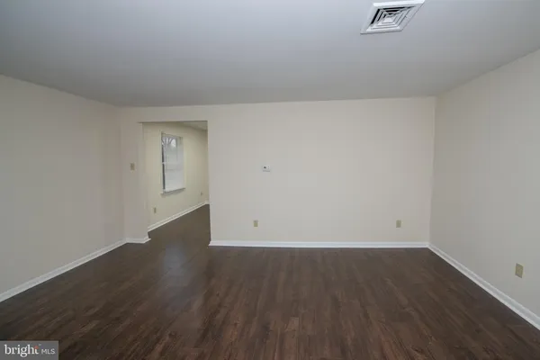 wooden floor in a room