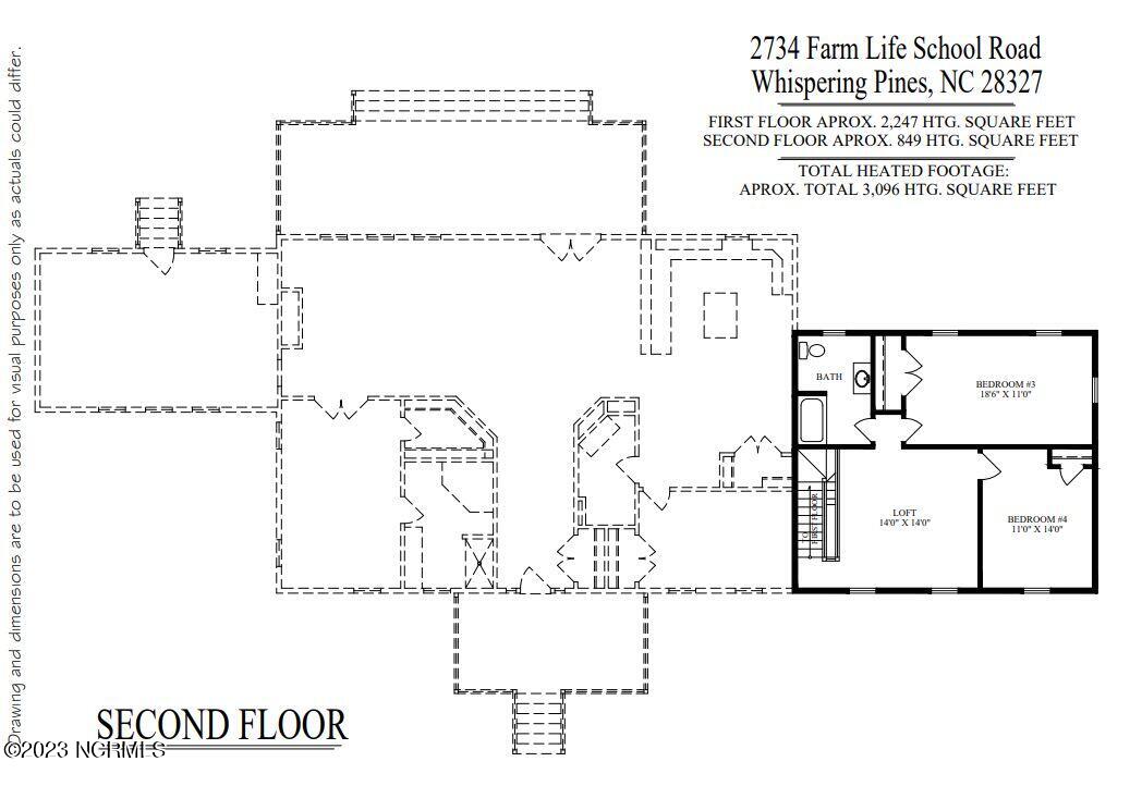 2734 Farm Life School Road Carthage, NC 28327 - Photo 43 of 47 Second Floor