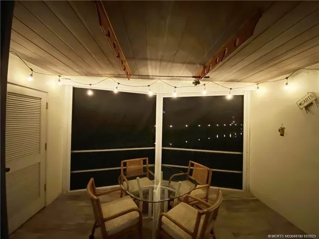 a view of chair in the room