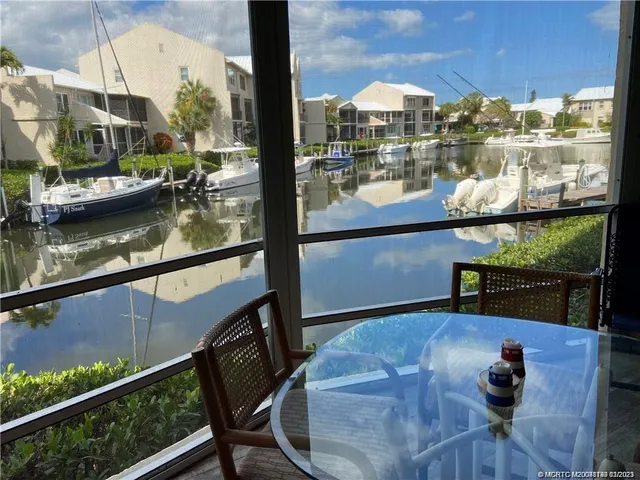 a view of a lake from a balcony