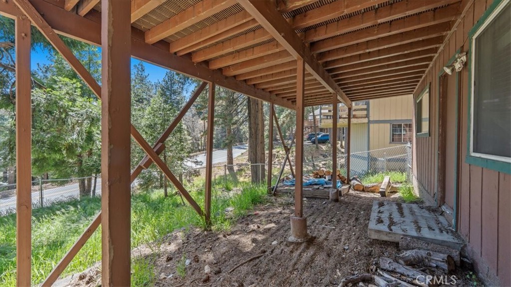 31347 Circle View Drive Running Springs, CA 92382 - Photo 26 of 48 a view of yard with patio