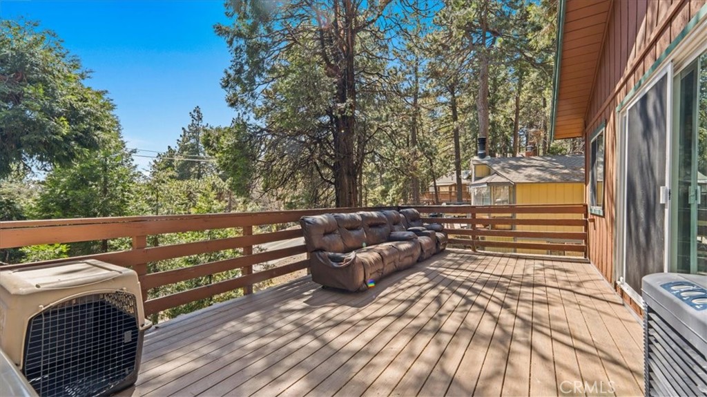 31347 Circle View Drive Running Springs, CA 92382 - Photo 28 of 48 a view of a two chairs and table in the balcony