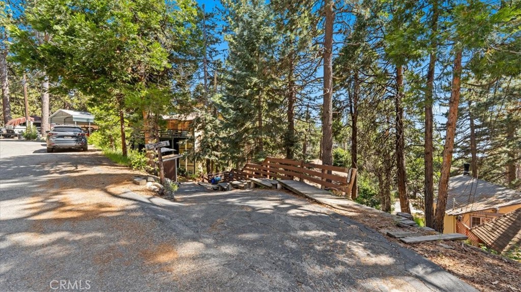 31347 Circle View Drive Running Springs, CA 92382 - Photo 33 of 48 a view of a street with a tree