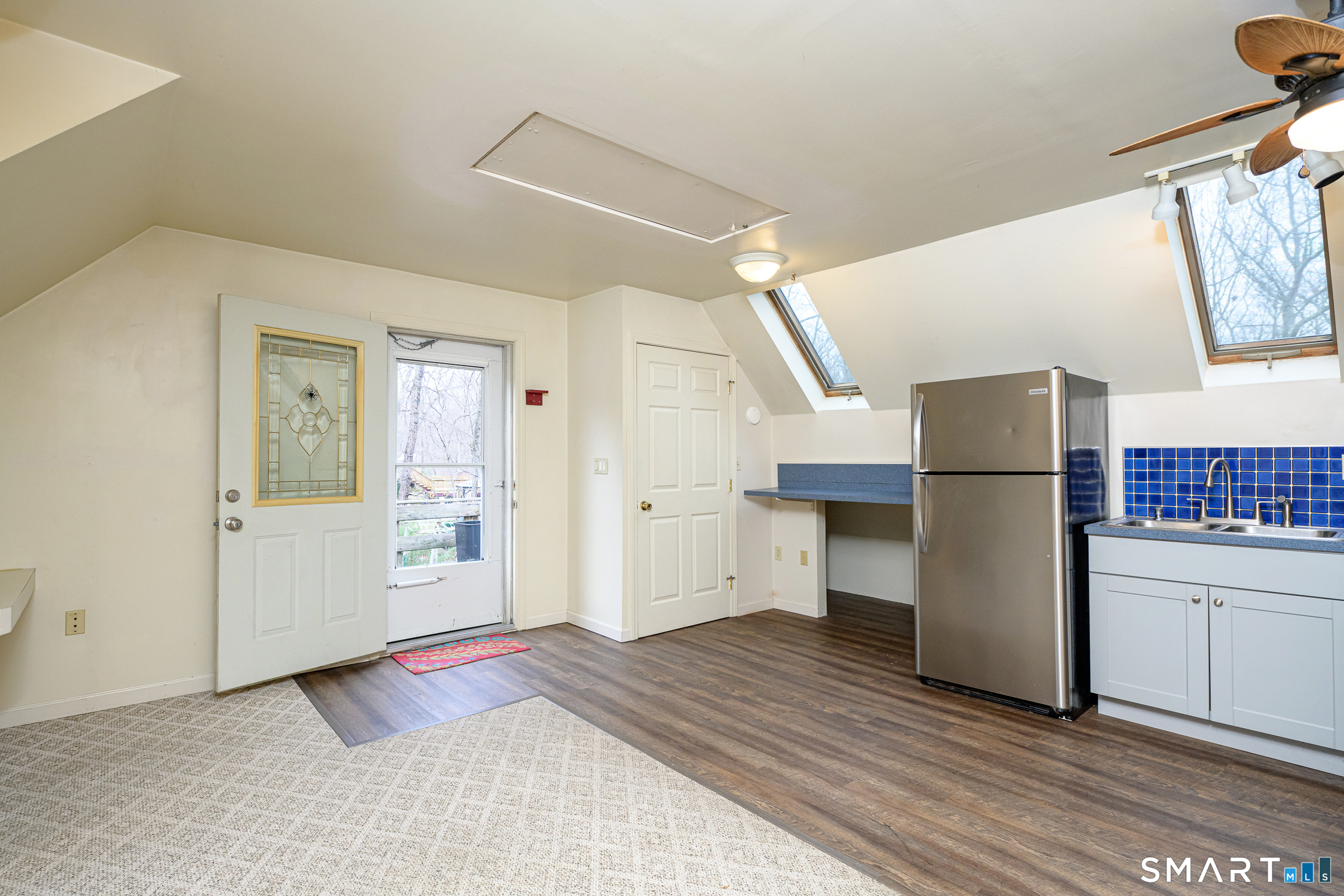 4 Firetower Road Eastford, CT 06259 - Photo 9 of 37 Front door/Kitchen in upper level