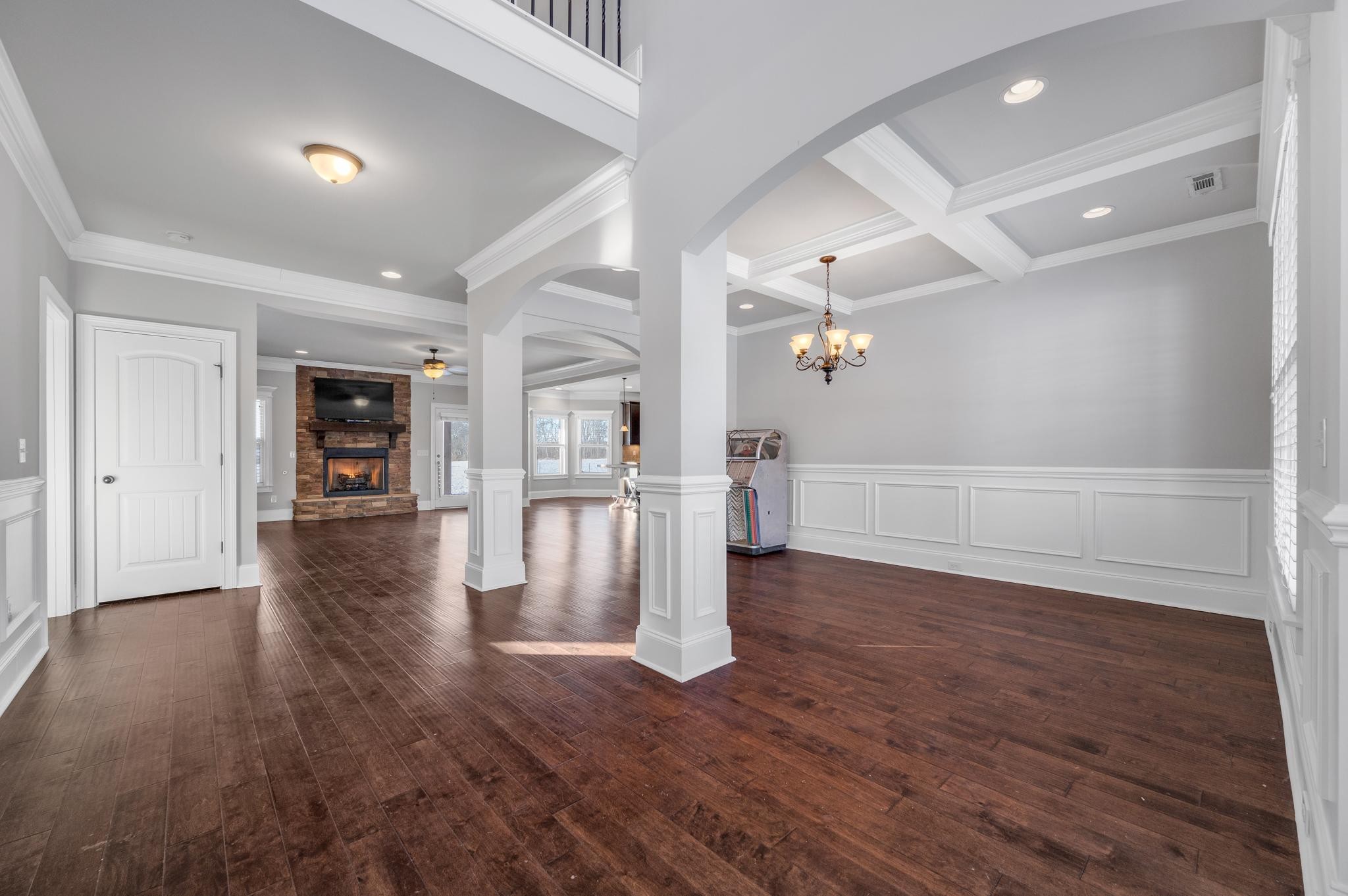 236 McClaran Place Murfreesboro, TN 37129 - Photo 19 of 48 wooden floor in an empty room with a window