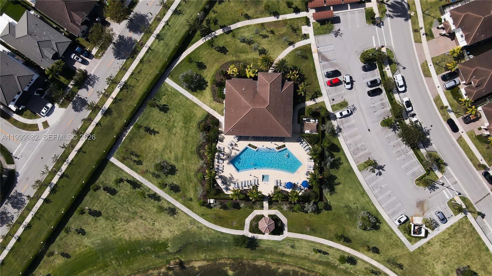 9949 Southwest 228th Terrace Miami, FL 33190 - Photo 34 of 40 an aerial view of a house